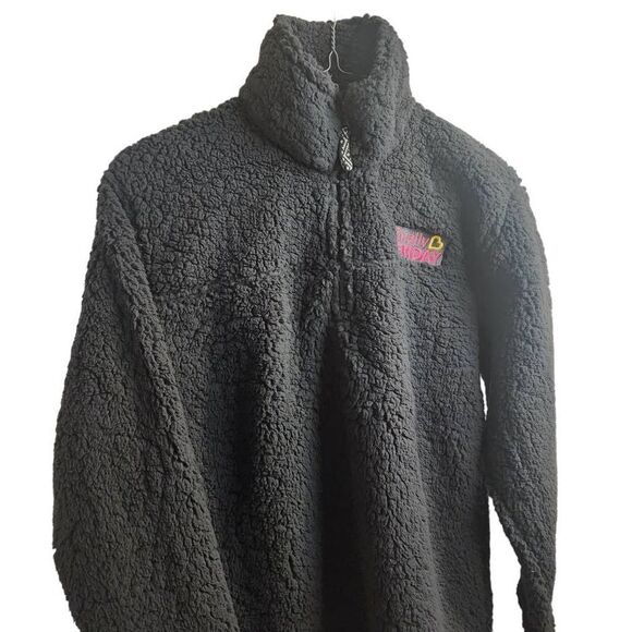 Boxercraft Finally Friday Gray Custom Sherpa Pullover Size Large - Picture 9 of 12
